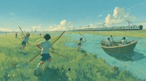 【夢日記】反政府ゲリラの「戦争ごっこ？」と川くだり