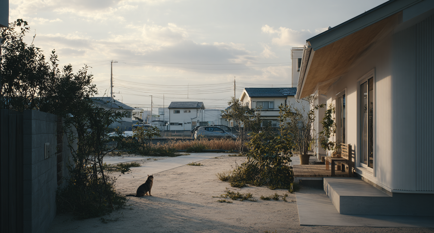 【夢日記】家の裏の細い土地