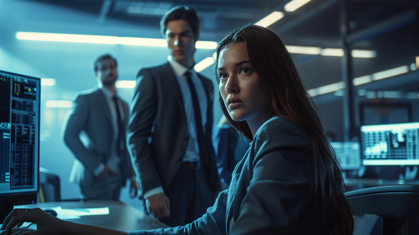 【夢日記】コンピューターウイルス（のようなもの）検査する3人の男