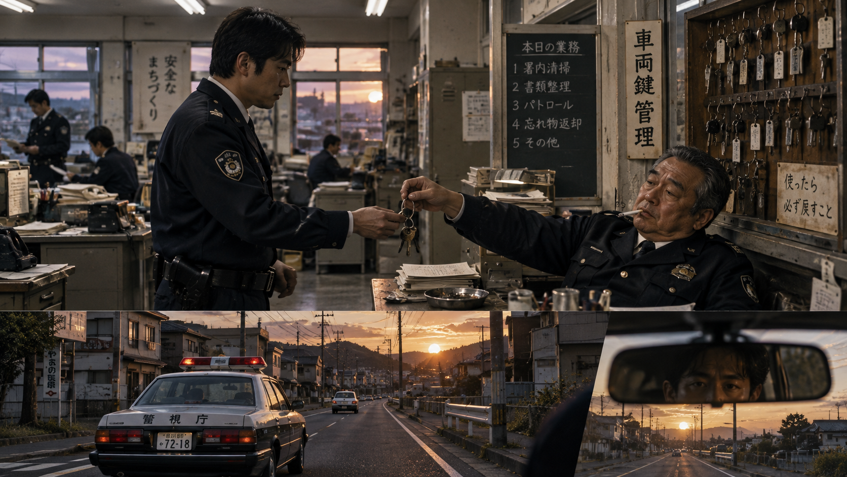【夢日記】新人警察官がパトカーを借りる
